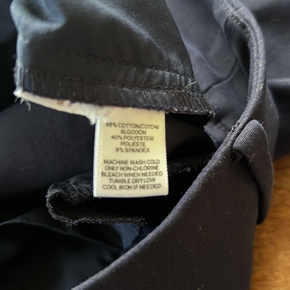 Ann Taylor Loft women size 4 Marisa skinny stretch dress pants navy blue - Picture 4 of 6